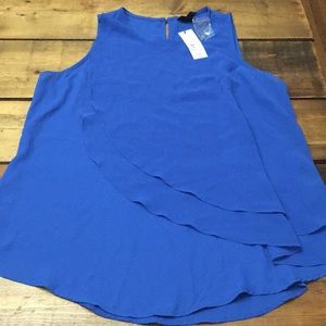 Electric blue dress top